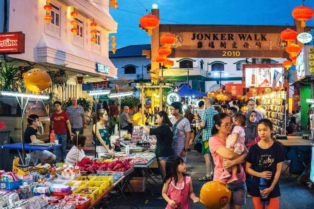 New! Jonker Street Loft 3Br Melaka 10Pax Malacca Exterior foto